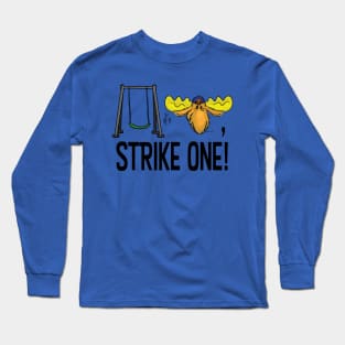 Swing And A Moose, Strike One! Long Sleeve T-Shirt